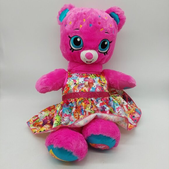 Build a Bear Shopkins Sparkle D'Lish Donut Plush BABW Stuffed Animal 18" - Picture 8 of 8